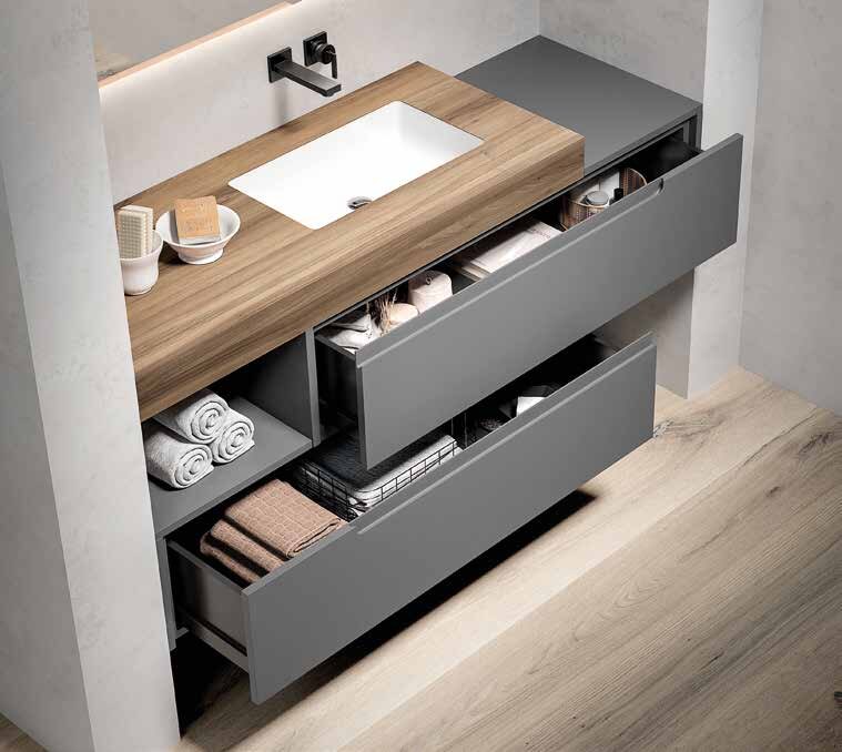 Detalle de cajón y acabado interior Sergio Luppi